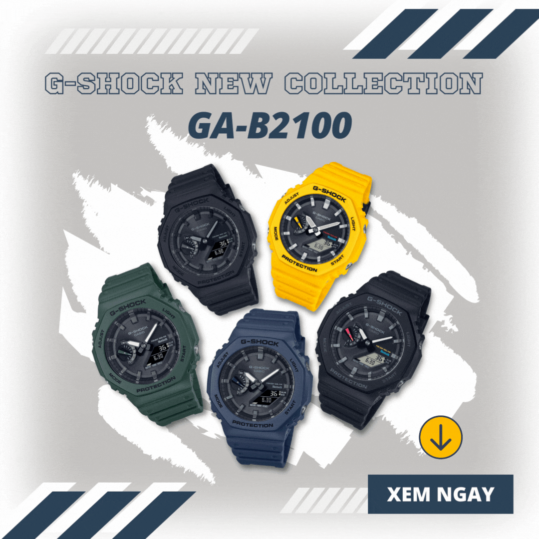 Hot Chính thức mở bán BST GShock mới nhất tại Việt Nam